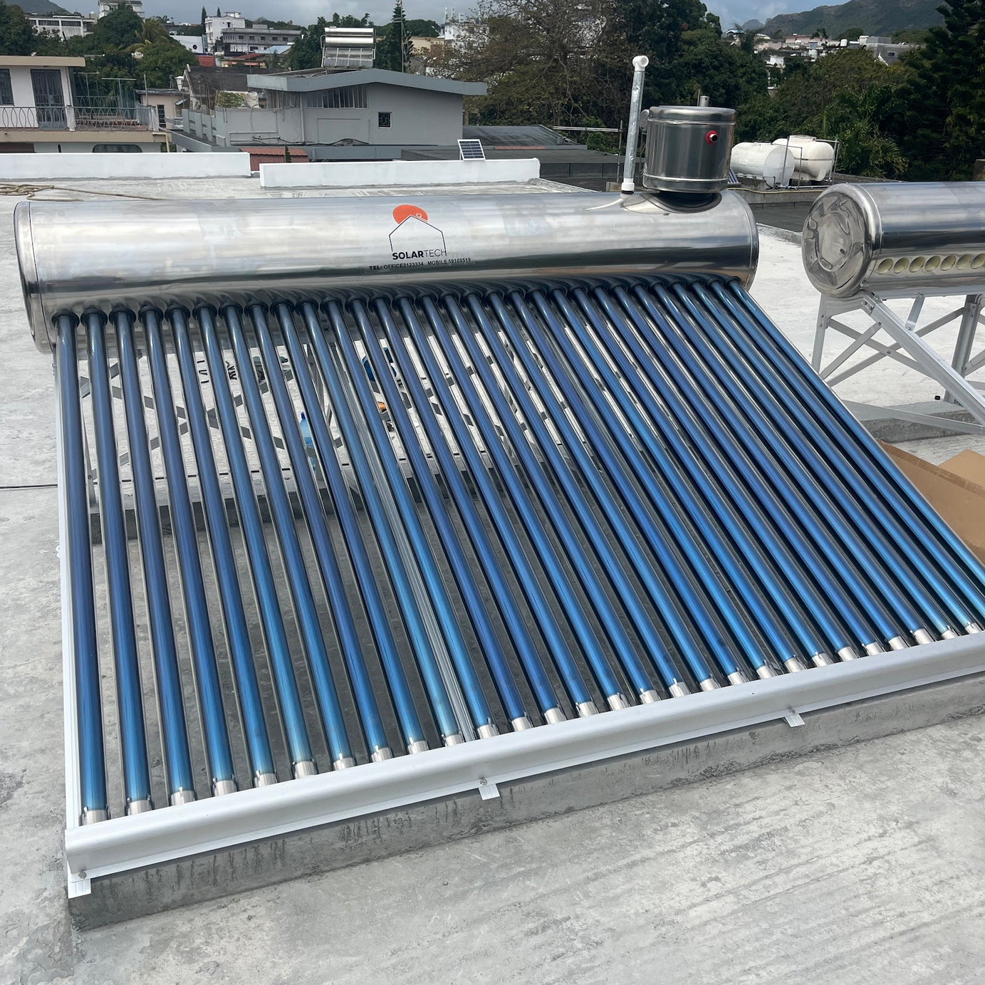 solartech solar water heater