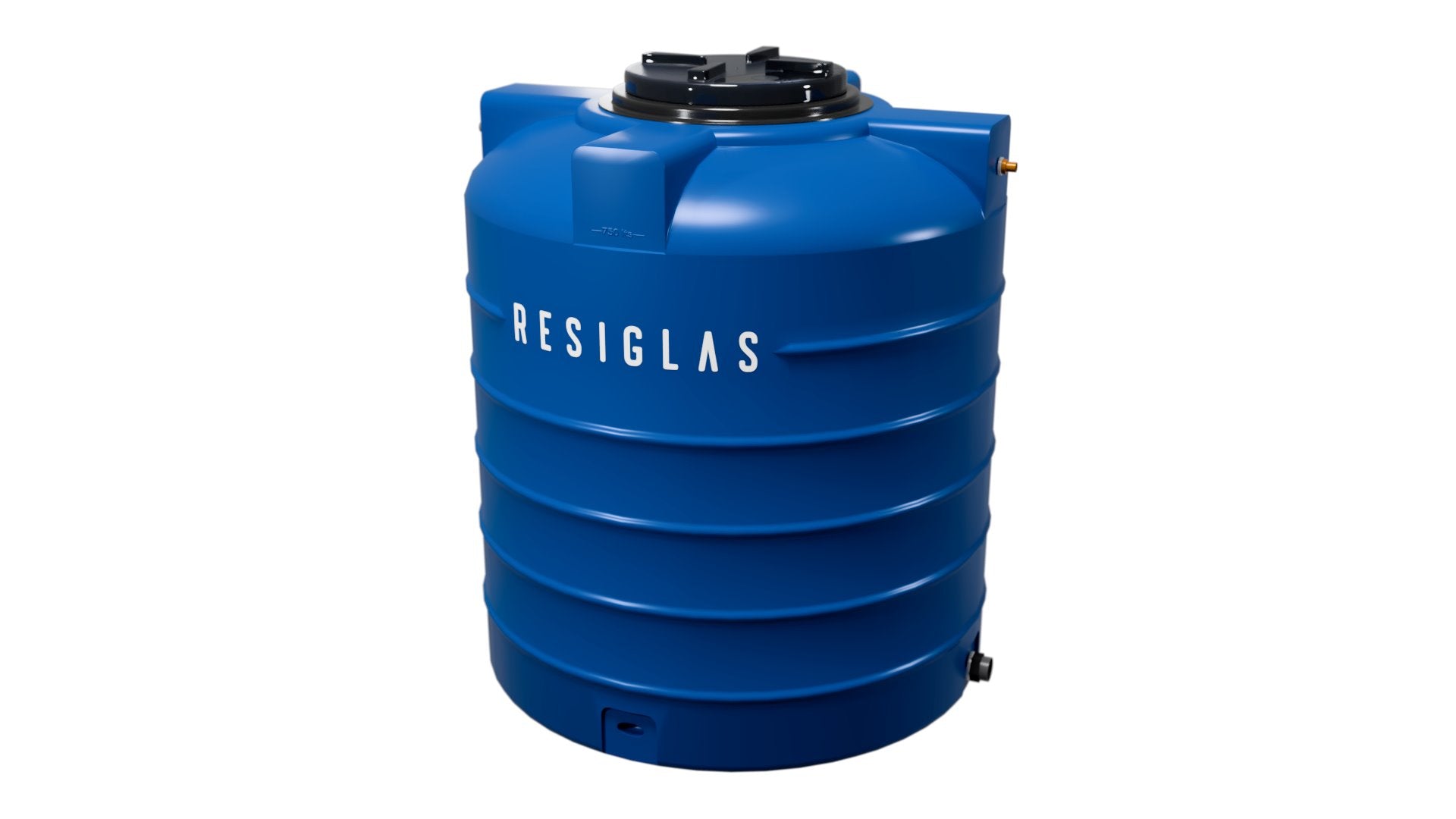 Resiglas Water Tank & Pump Water Storage Tank Resiglas 500Lts Tank Only Blue