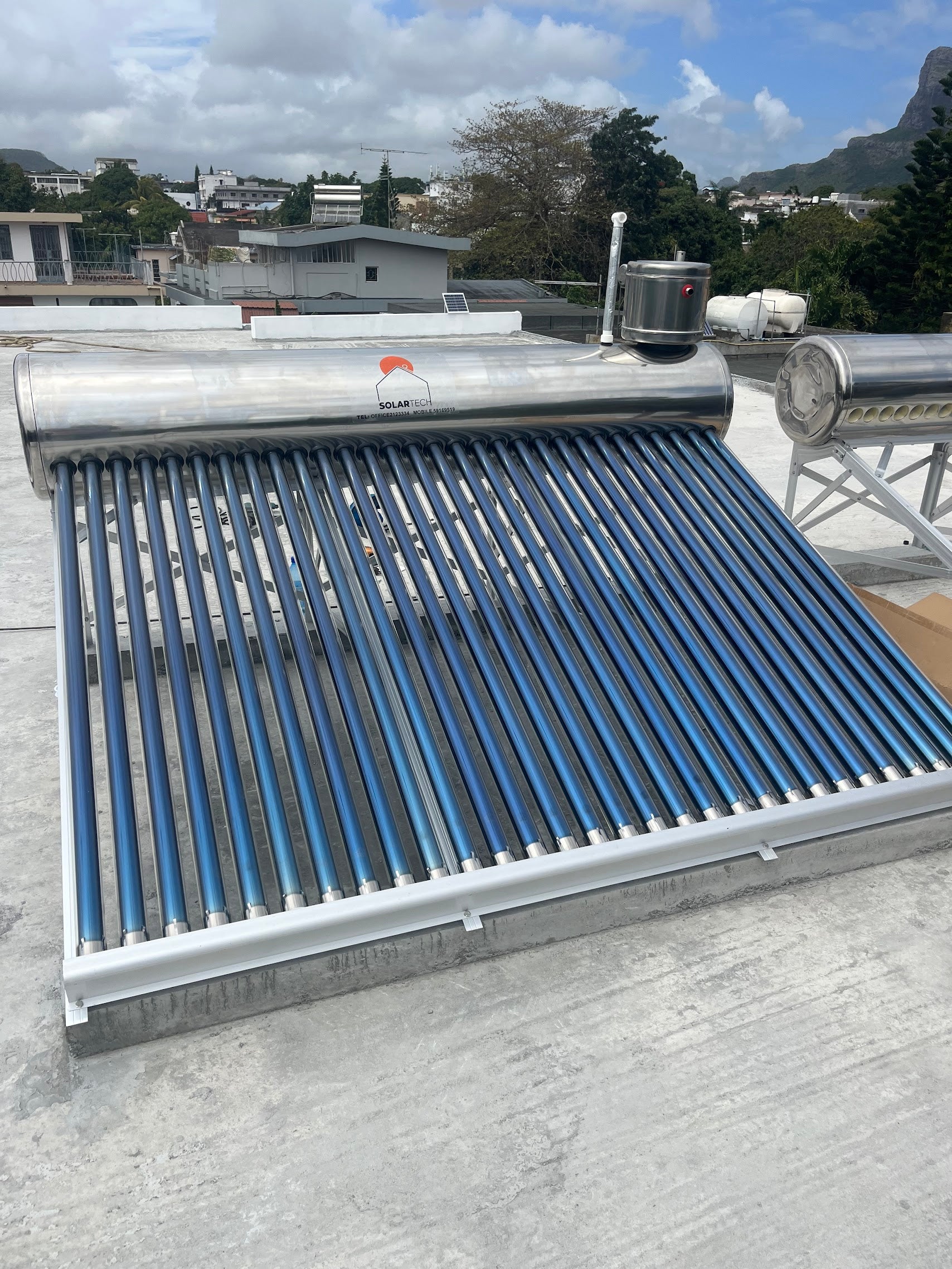 solartech solar water heater
