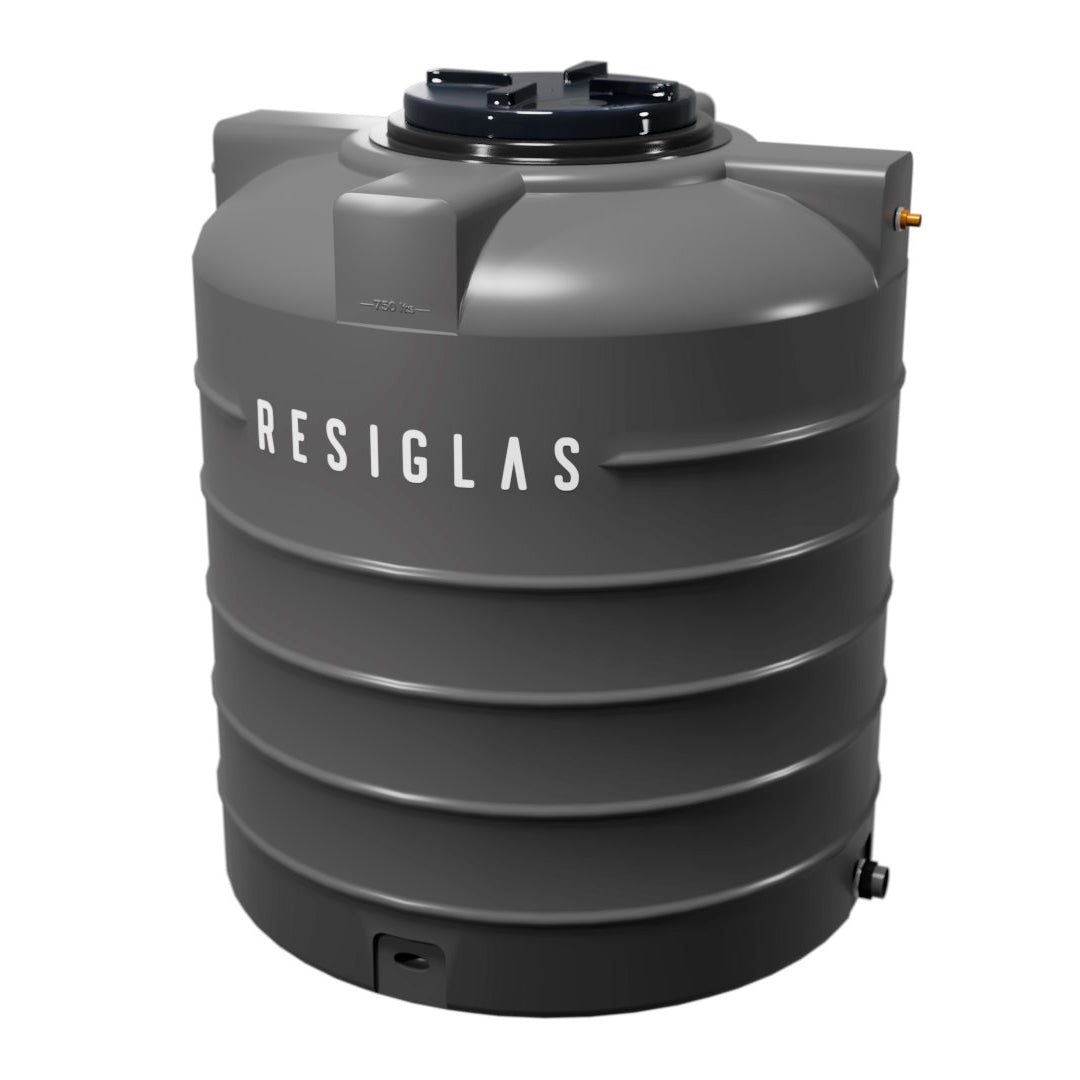 Resiglas Water Tank & Pump Water Storage Tank Resiglas 500Lts Tank Only Grey