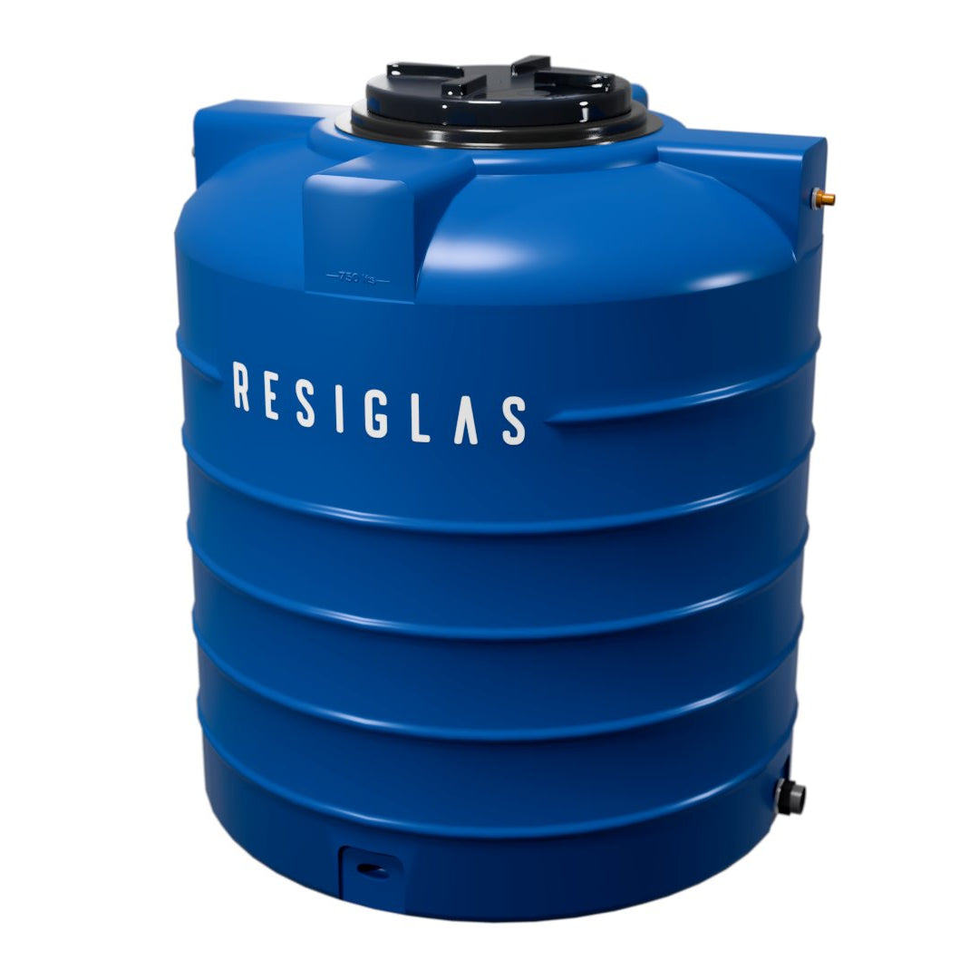 Resiglas Water Tank & Pump Water Storage Tank Resiglas 500Lts Tank Only Blue