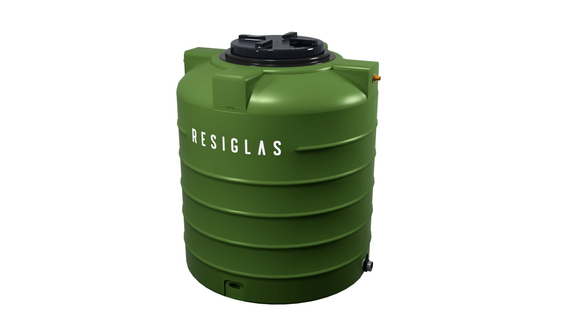 Resiglas Water Tank & Pump Water Storage Tank Resiglas 500Lts Tank Only Green