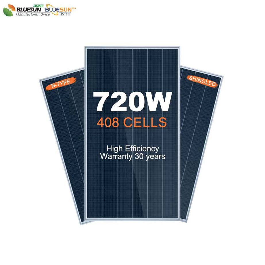 Bluesun Complete 5kW Solar Power System - Hybrid Inverter + 14.3kWh Battery + Solar Panels